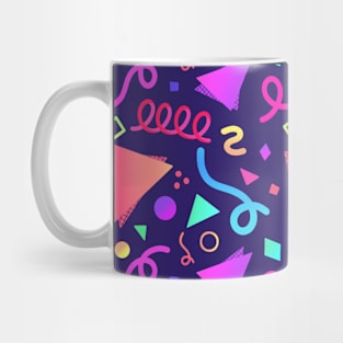 Arcade Carpet Pattern - Purple Party Mug